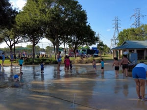Splash-pad