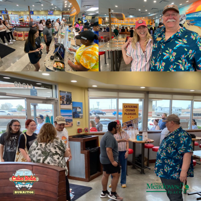 Cabo Bob’s Burritos Meadows Place Officially Opens City of Meadows Place