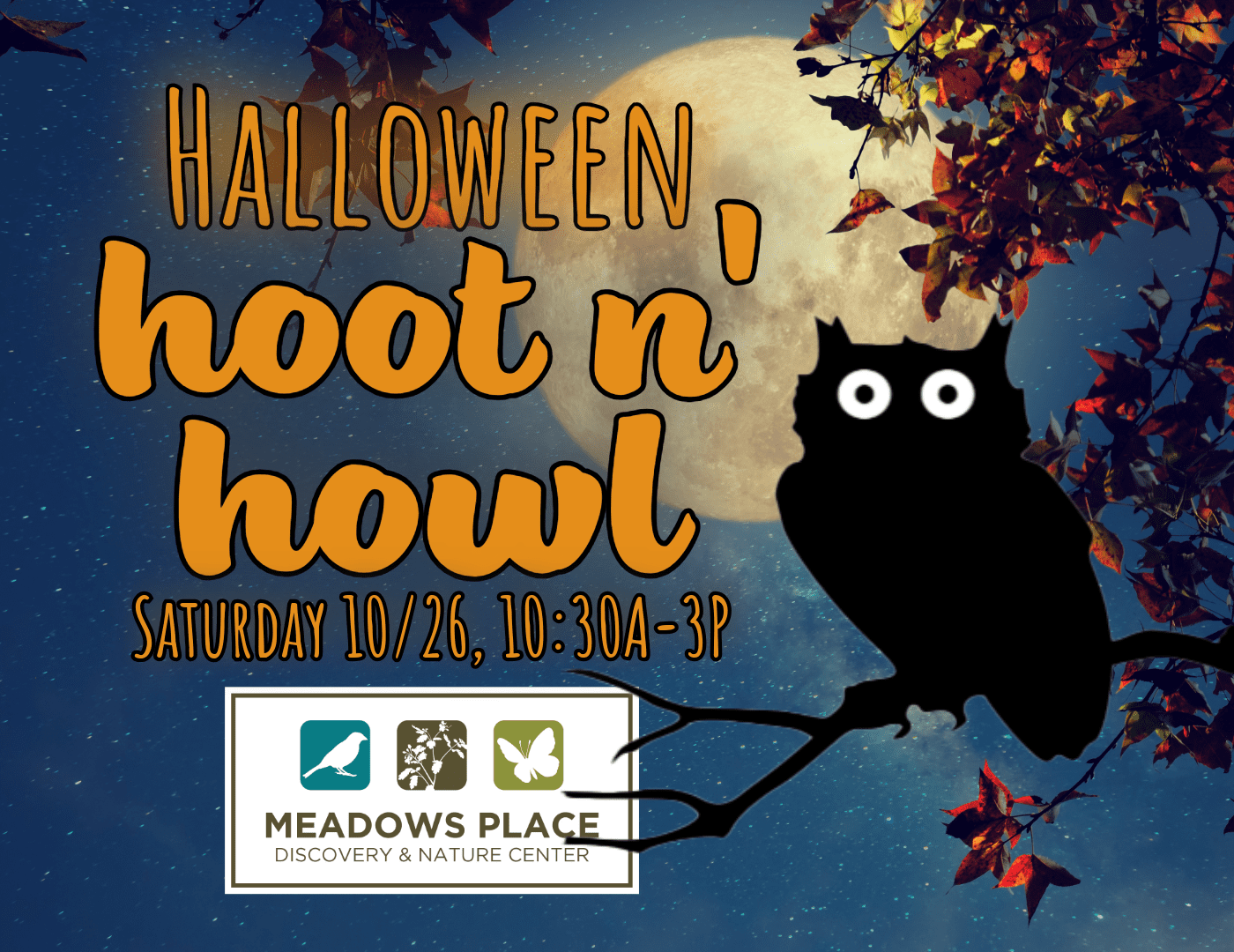 Halloween Hoot n’ Howl at the Nature Center City of Meadows Place